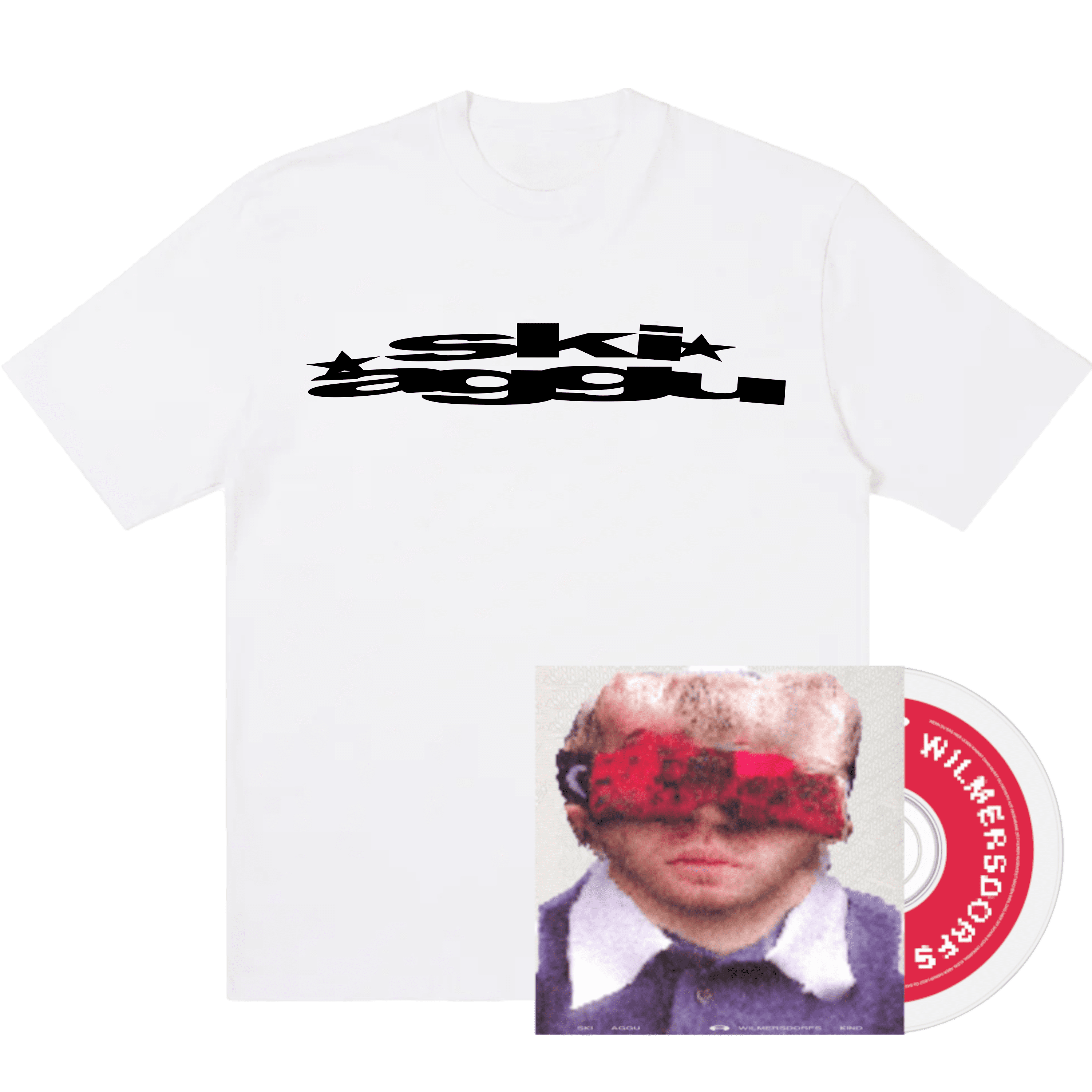 Ski Aggu Wilmersdorfs Kind CD + Rares Ski Aggu Shirt 367415