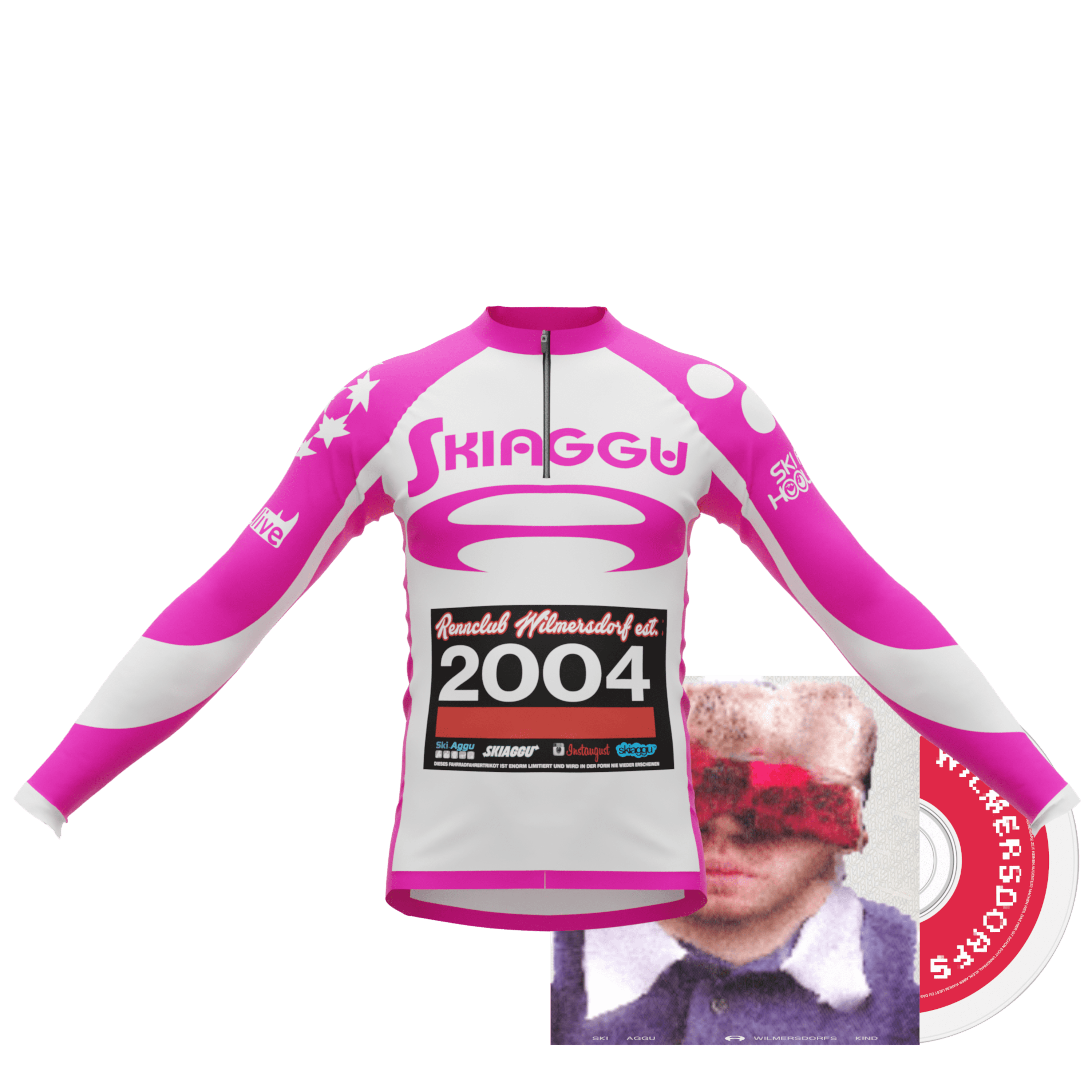 Ski Aggu Wilmersdorfs Kind CD + Ski Aggu Fahrradfahrertrikot 371312