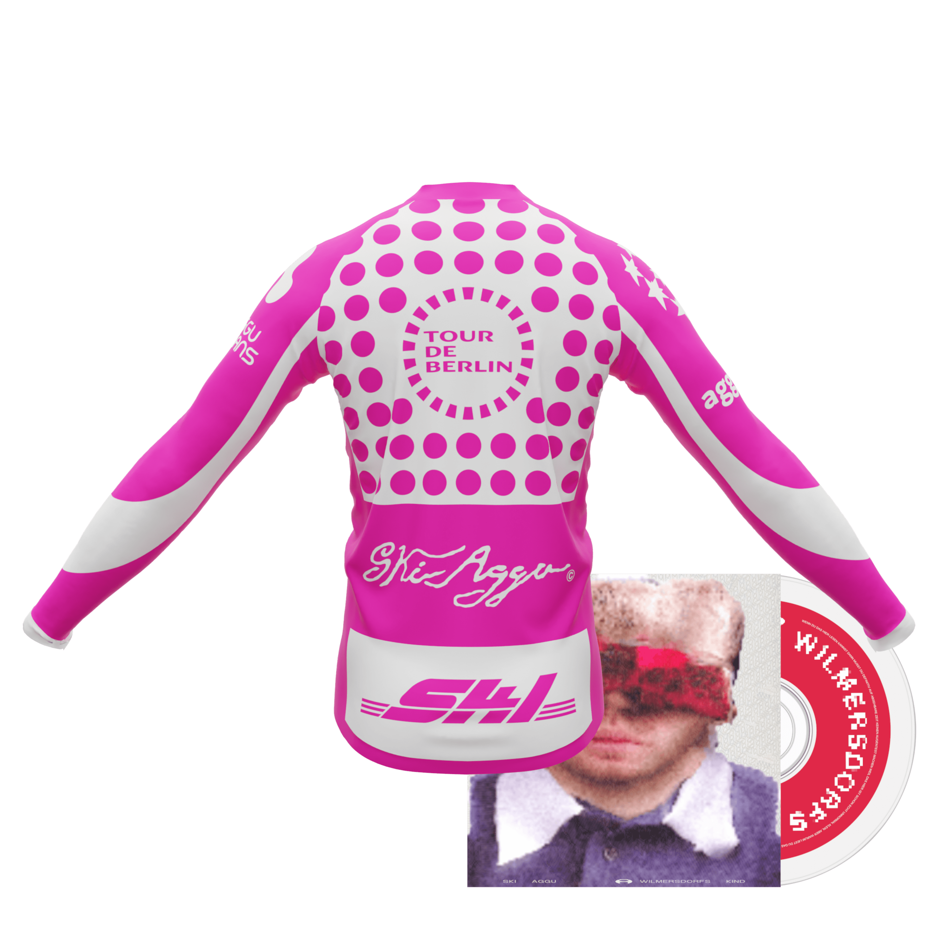 Ski Aggu Wilmersdorfs Kind CD + Ski Aggu Fahrradfahrertrikot 371321